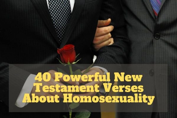 New Testament Verses About Homosexuality